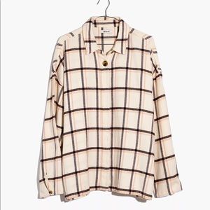 Madewell Flannel Bromley Shirt in Northall Plaid